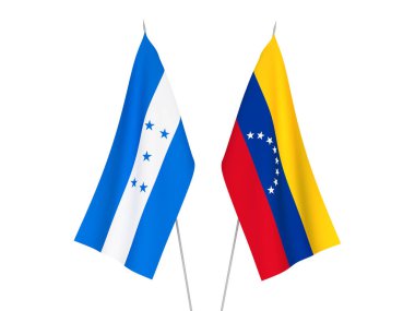 Honduras ve Venezuela bayrakları
