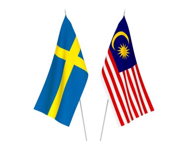 Malezya ve İsveç bayrakları