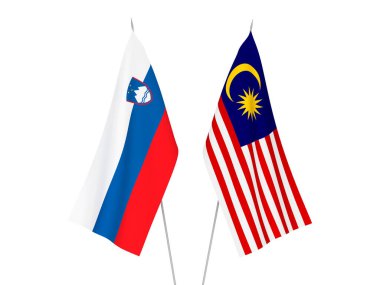 Malezya ve Slovenya bayrakları