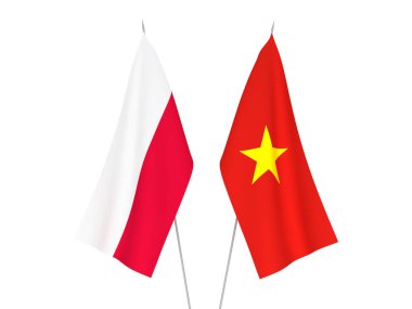 Vietnam ve Polonya bayrakları