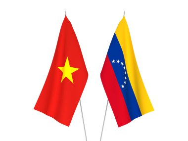 Vietnam ve Venezuela bayrakları