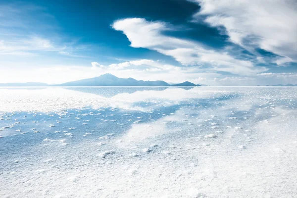 Салар Уюні Плоскої Сіллю Альтіплано Болівія — стокове фото