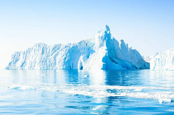 Grande Iceberg Ilulissat Icefjord Groenlandia Occidentale — Foto Stock