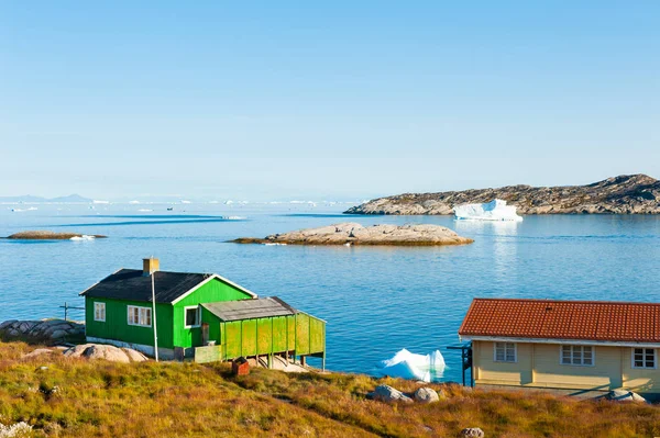 Costa Oceano Atlântico Ilulissat Oeste Gronelândia — Fotografia de Stock