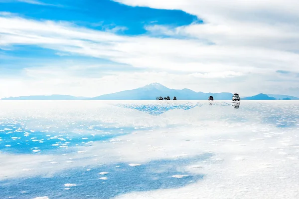 Salar Uyuni Sale Piatto Altiplano Bolivia — Foto Stock