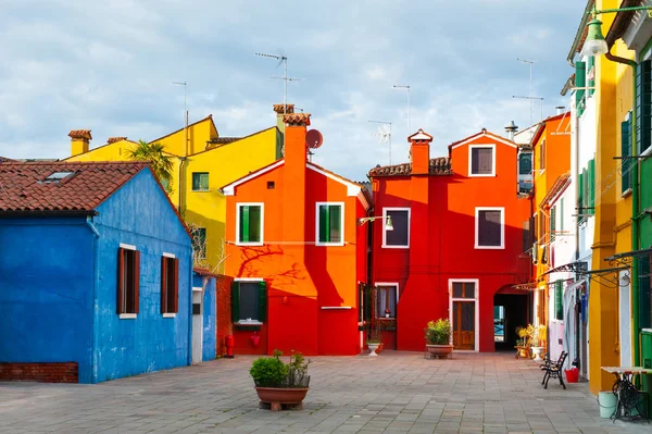 Arquitetos em Burano Island, Venice, Italia . — Fotografia de Stock