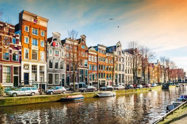 Doğal kanal Amsterdam, Hollanda