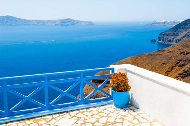Santorini Island, Yunanistan. 