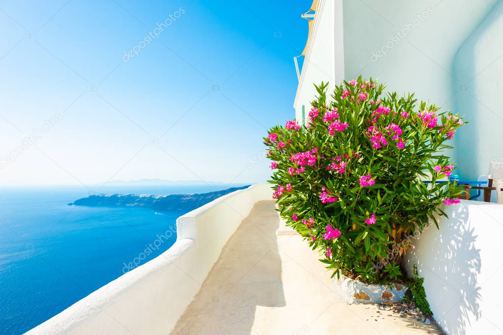 Santorini island, Greece.