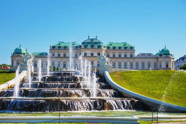 Wenen Augustus Paleis Belvedere Augustus 2017 Wenen Oostenrijk Het Een — Stockfoto