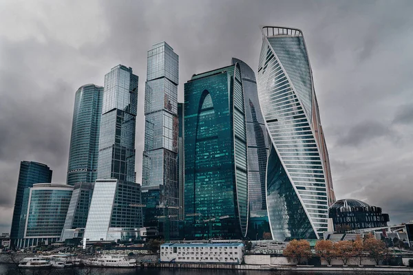 Moscow City, şehir manzaralı