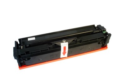 Beyaz arka plan, lazer yazıcı toner kartuşu