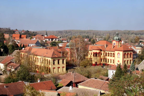 View Sremski Karlovci Beautiful Town Serbia — Stock Photo, Image