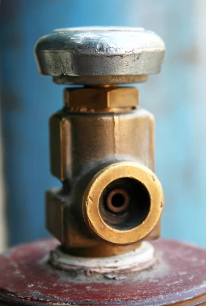 Safety Valve Propane Butane Gas Equipment — Stock Photo, Image