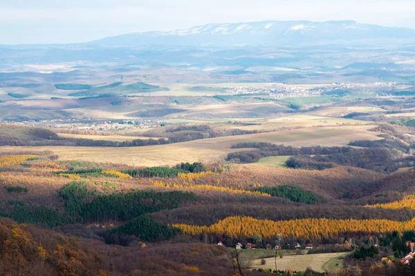 Schöne Schneebedeckte Landschaft Natur Malerische Aussicht — Stockfoto