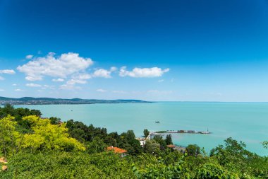 Balaton Gölü Tihany Macaristan