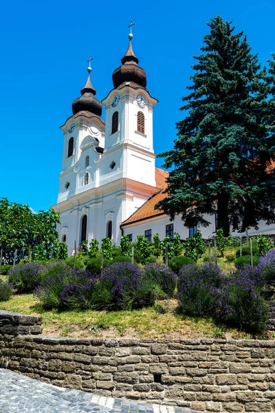 Tihany Abbey Węgry Zabytkowy — Zdjęcie stockowe