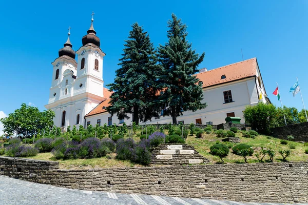 Tihany Abbey Węgry Zabytkowy Zdjęcia Stockowe bez tantiem