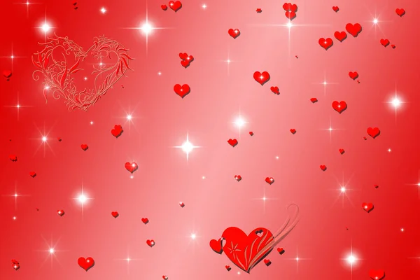 Valentines Day Background Close — Stock Photo, Image