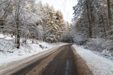 güzel karlı manzara manzara manzara 
