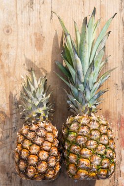 lezzetli ananas arka plan yakın çekim 