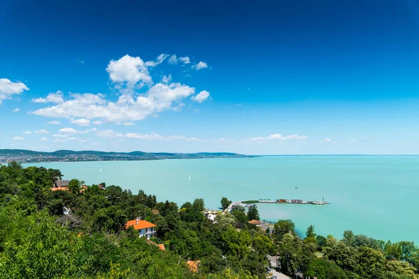 Lago Balaton Tihany Hungria — Fotografia de Stock