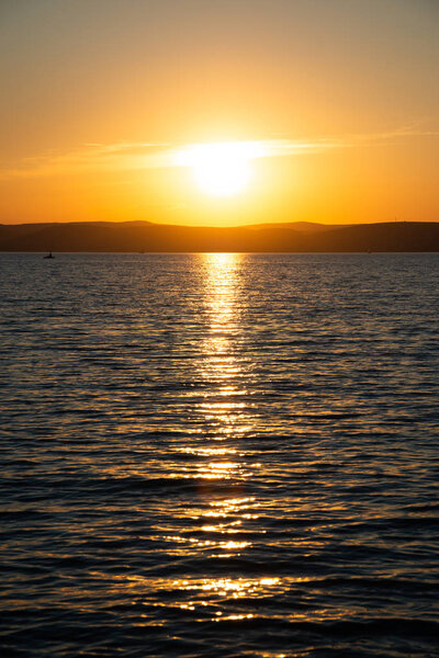 Озеро Балатон закат
 