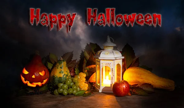 Beautiful Halloween Background Pumkin — Stock Photo, Image