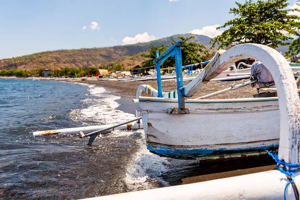 Amed, Bali, Endonezya 'da geleneksel bale tekneleri