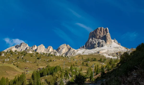 Dolomites Passo Giau Italy — стокове фото