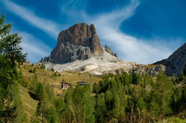 Dolomity Passo Giau Włochy — Zdjęcie stockowe