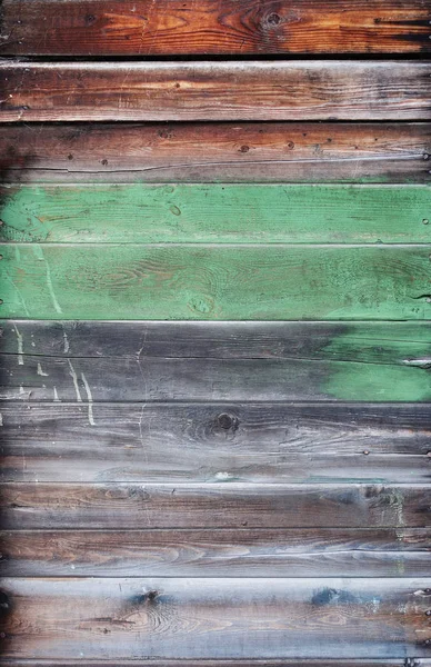 Oppervlakte van het oude geschilderde hout — Stockfoto