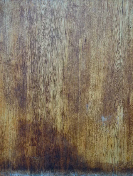 Surface du vieux bois brun endommagé et altéré — Photo