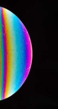 Soyut parlak renkli çember arkaplanı