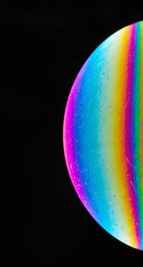 Soyut parlak renkli çember arkaplanı