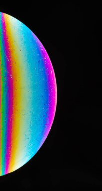 Soyut parlak renkli çember arkaplanı