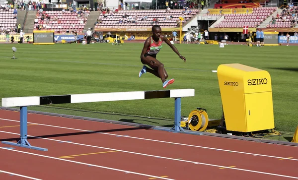 Tampere Finland July Celliphine Chepteek Chespol Kenya Win Gold Medal — Stock Photo, Image