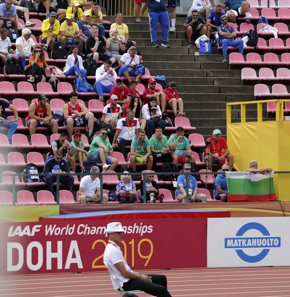 Tammerfors Finland Juli Bulgariska Friidrott Team Iaaf World U20 Championship — Stockfoto