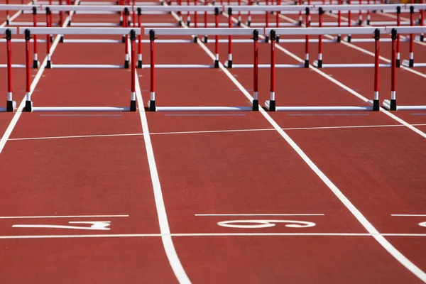 Hurdles Competition Background — Stock Photo, Image