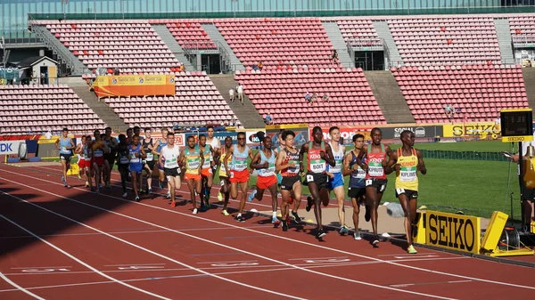 Sportowców Działa 000 Meteres Finale Iaaf World U20 Mistrzostwa Tampere — Zdjęcie stockowe
