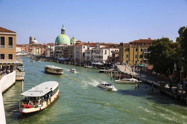 Canal Grande Venezia Italia — Foto Stock