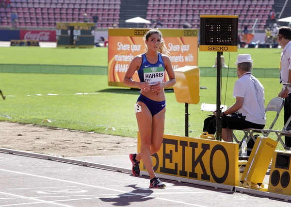 Tampere Finland Juli Lauren Harris Aus Usa Auf 10000 Meter — Stockfoto