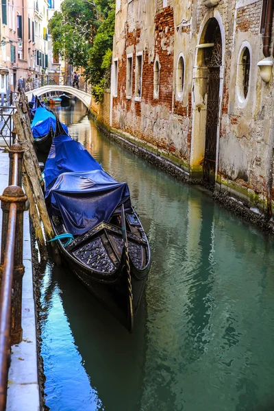 Gondola Wenecji Włochy — Zdjęcie stockowe