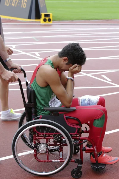 Tampere Finsko Července Sergio Armando Esquivel Mexika Zranil Vzdálenost 400 — Stock fotografie