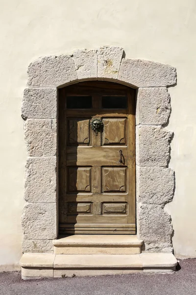 Old Door Tropez Francia — Foto Stock