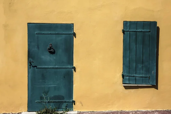 Vieille Porte Fenêtre Tropez — Photo