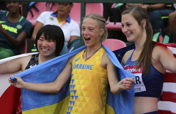 Tampere Finlande Juillet Alina Shukh Ukraine Remporte Finale Lancer Javelot — Photo