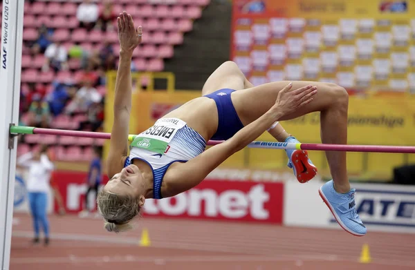 Tampere Finlandiya Temmuz Niamh Emerson Gbr Ngiliz Atletizm Atlet Leeds — Stok fotoğraf