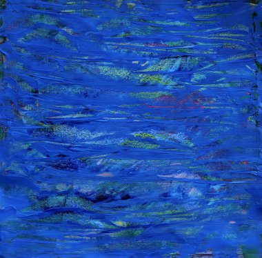 Soyut mavi resim boyama dokusu, arka plan