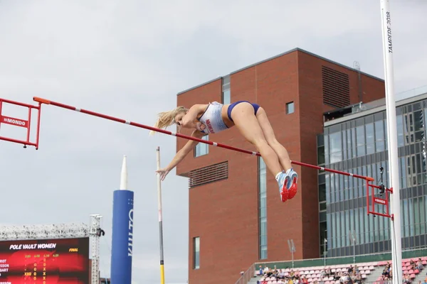 Campeonato Mundial U20 Iaaf Tampere Finlândia Julho 2018 — Fotografia de Stock